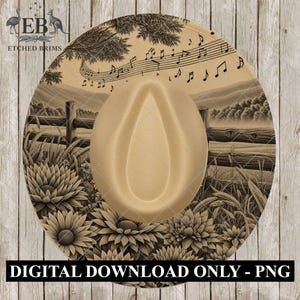 Music Hats Burned - Etsy display picture 3