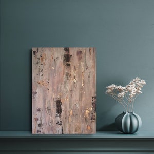 Canvas/ Abstract Art/ Paintings/ Modern Art/ Gold Leaf / 60 x 80 cm / Acrylic