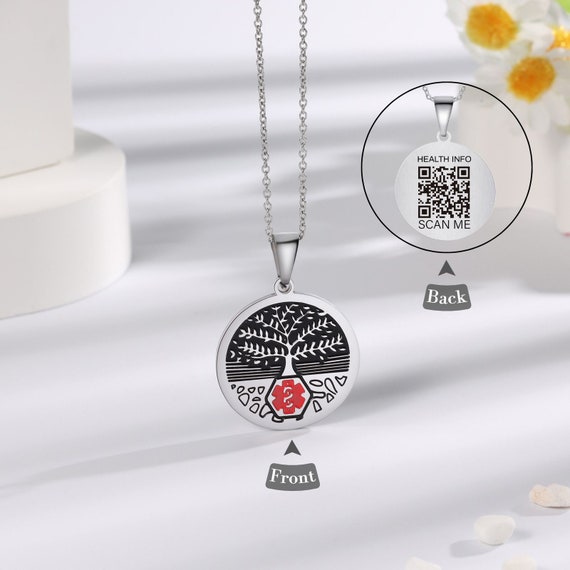 Zales Photo and QR Code Reversible Dog Tag Pendant in Sterling Silver (1  Message and Image) | CoolSprings Galleria