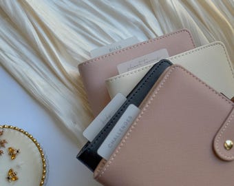 vellum bookmark for cash binder   (A6/Personal)