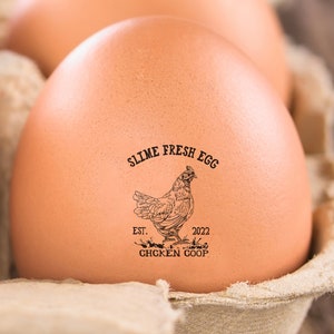 Noble Pig - The cutest Chicken Egg stamps. (afflink) GET THEM