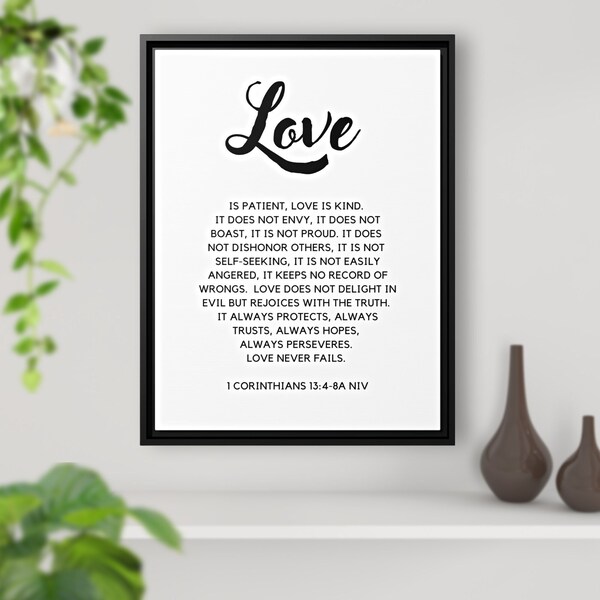 1 Corinthians 13 - Etsy