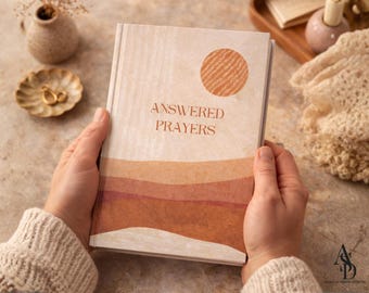 Prayer Journal Bible Study Journal Christian Prayer Journal for Women Daily Devotional Journal Answered Prayers Sermon Notebook Men
