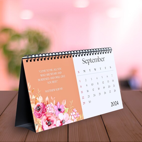 christian-desk-calendar-2024-office-monthly-flip-calendar-floral-scripture-desk-calendar-coworker-friend-gift-etsy
