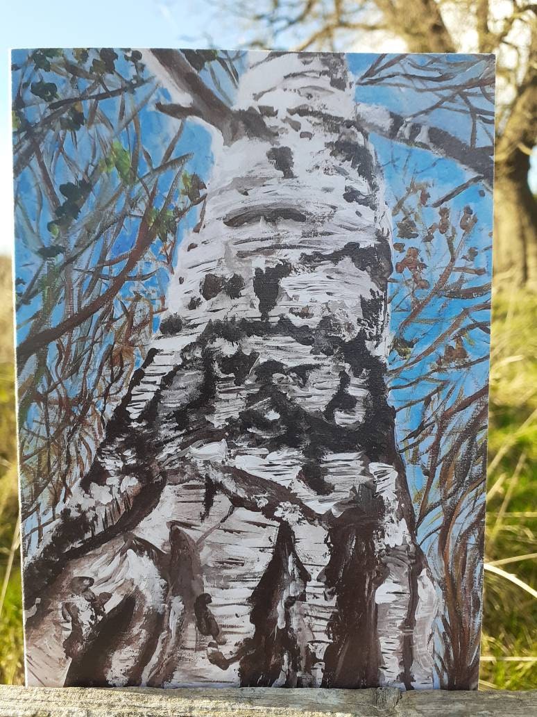 Tree Bark Painting Techniques