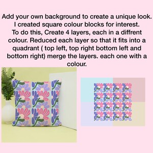 Seamless Pattern Bundle 25 Repeat Layouts Digital Download PNG Commercial Use Surface Design image 4