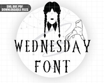 Wednesday Addams Font Free Download - Letroot