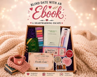 Blind Date eBook Box | Kindle, Nook Cozy Reading Surprise | Kindle Gift