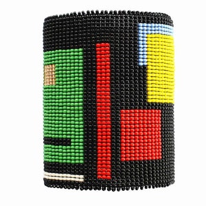 African Beaded loom Bracelet,American Bracelet, seed bead Bracelet, loom Bracelet,Romanian African jewelry Mexican Bracelet, wrist band