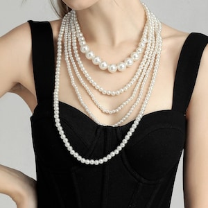 Bridal Pearl Choker Necklace, Luxury Pearl Choker, Pearl Choker for Wedding, Victorian choker, Torques African Necklace, Wedding Jewelry