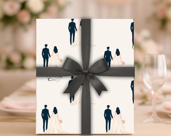 Hochzeitsgeschenkverpackung: Just Married