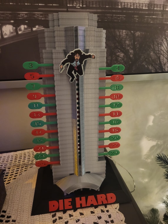 Die Hard Nakatomi Plaza Advent Christmas Countdown Calendar 3D
