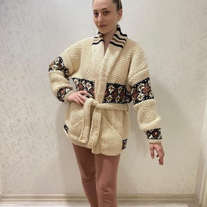 marilyn monroe cardigan replica, Specially hand knitted for marilyn monroe fans.hand knitted cardigan,birthday gift, mother&#39;s day gift