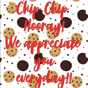 Nurse&#39;s Week Flyer - Chip Chip Hooray! We appreciate you everyday!