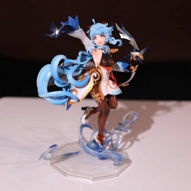 Genshin Impact Ganyu Anime Action Figure Toy Statue Model Etsy