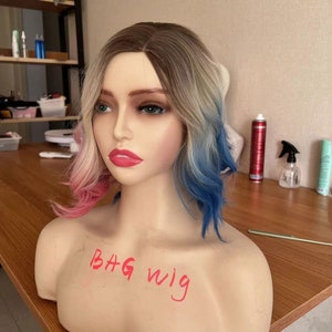 Enid Sinclair Cosplay Wig: Short Blonde Wavy Costume Wig