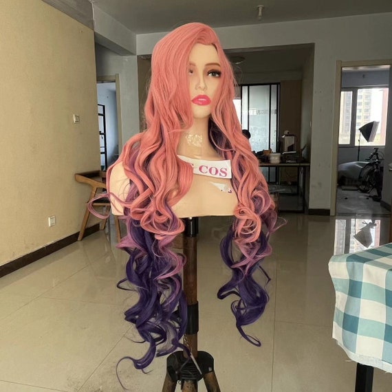 Long Pink Wig white wig I HAVE BLUE PURPLE red WIG s-l400.jpg main image 2