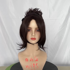 Hange Zoë Cosplay Wig: Brown Costume Wig