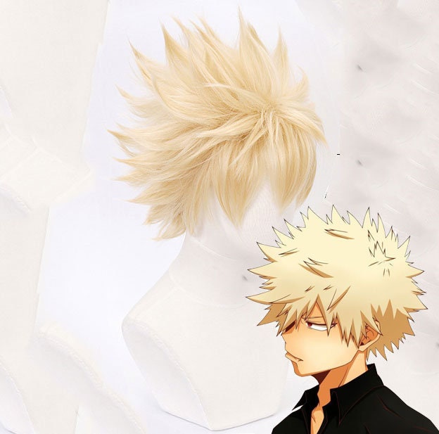  MUZIWIG Anime Cosplay Wig with Free Wig Cap for My Hero  Academia Dabi, Wig for men. : Clothing, Shoes & Jewelry