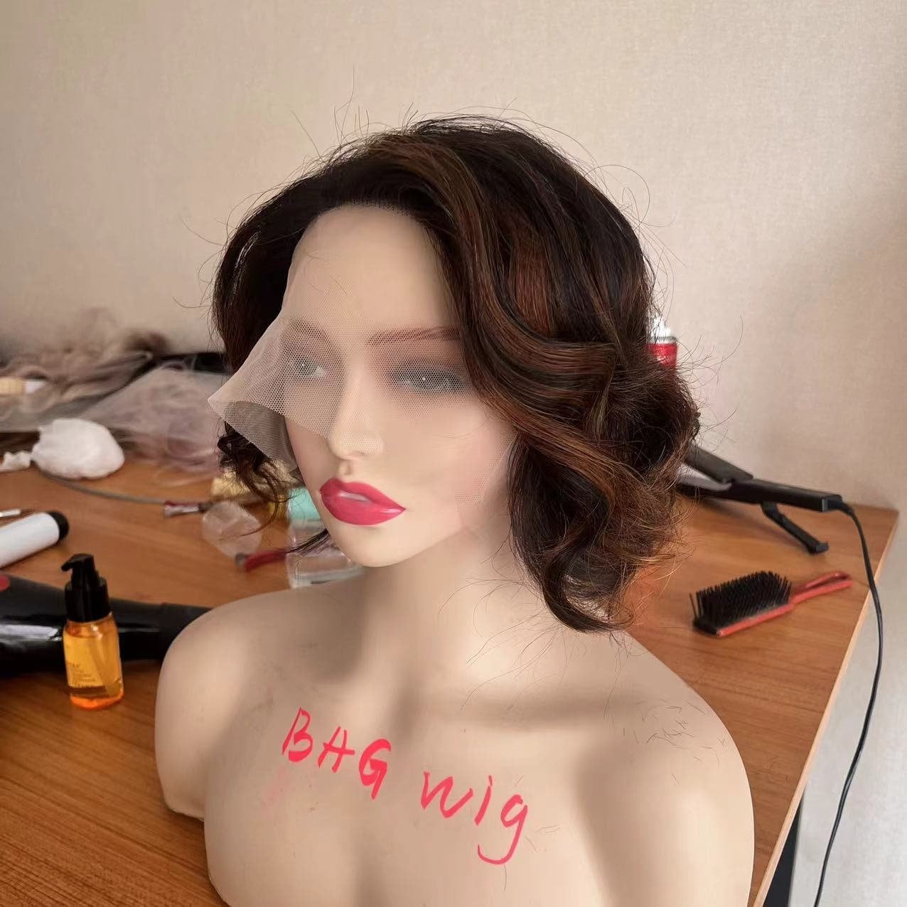 Side Part Short Bob - Etsy