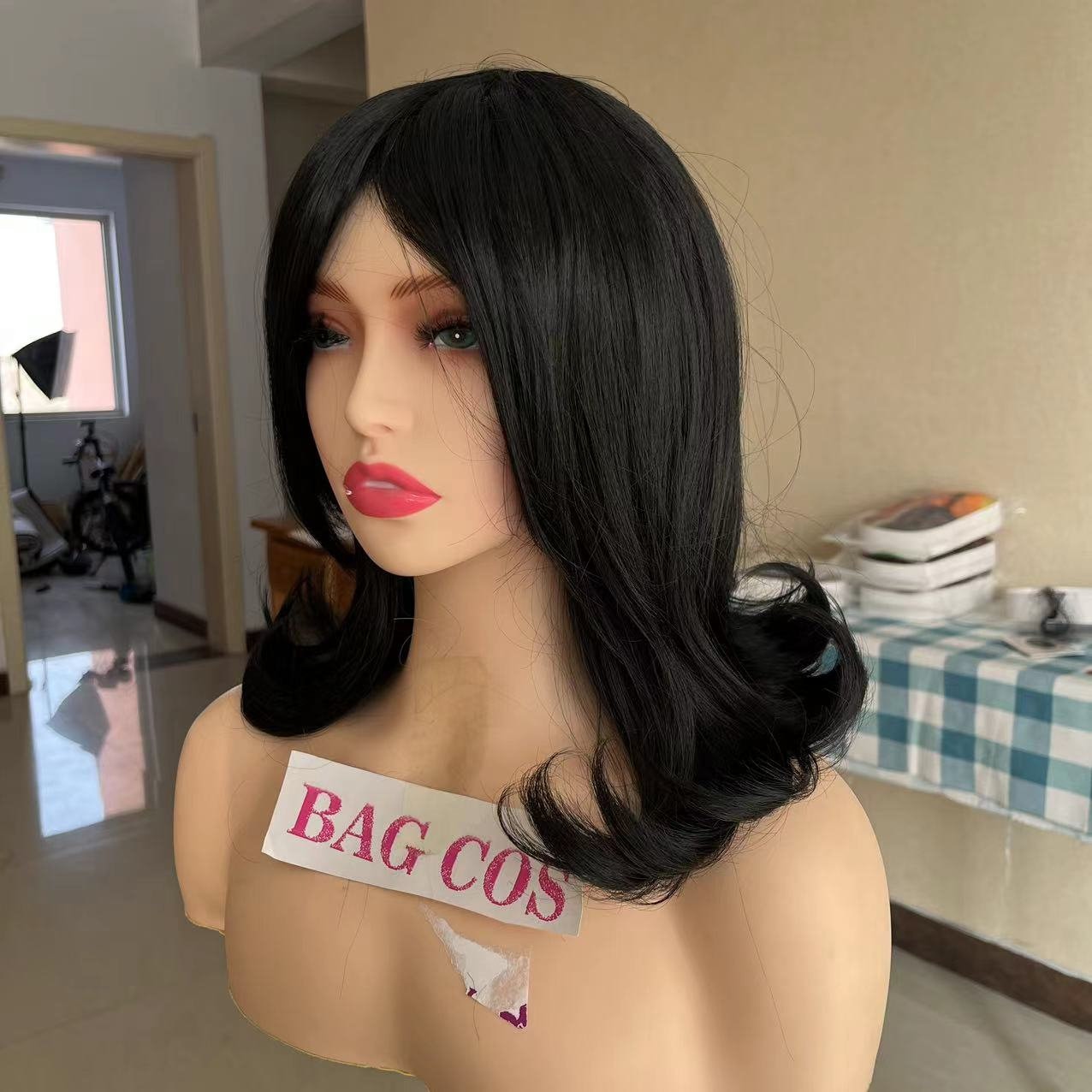 Black wig cheap linda belcher