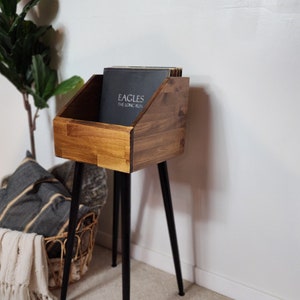 Vinyl Record Storage Stand. LP Storage.