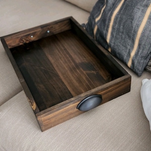 Ottoman tray with handles