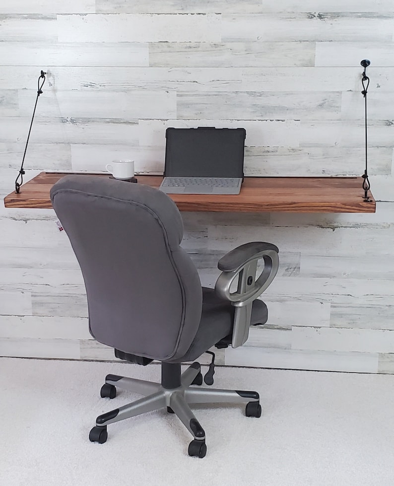 Murphy Desk Flip up Floating Desk Large Floating Flip up Etsy