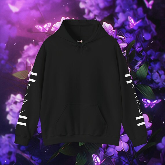 Anime Goth Girl Hoodie | Y2K Streetwear Sweater | Alt Grunge