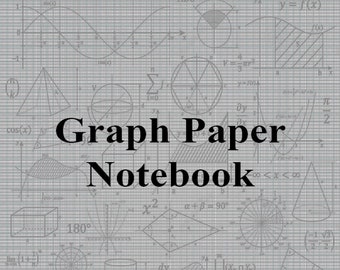Graph Paper Notebook, 1mm Square Grid (Digital)