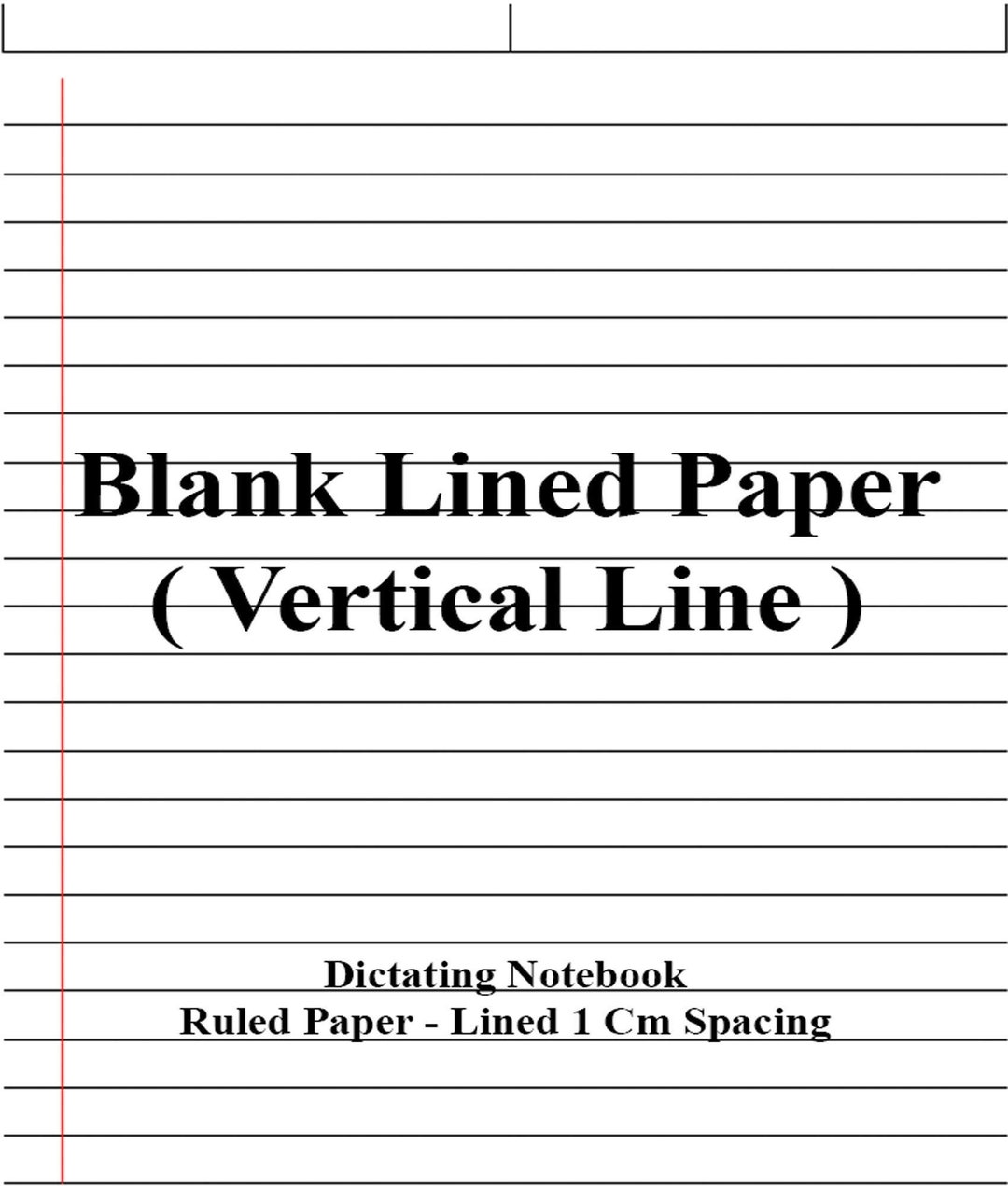 Vertical Line Pdf Vertical Line Lined Paper Notebook, 1cm Spacing (PDF Pattern) - Etsy