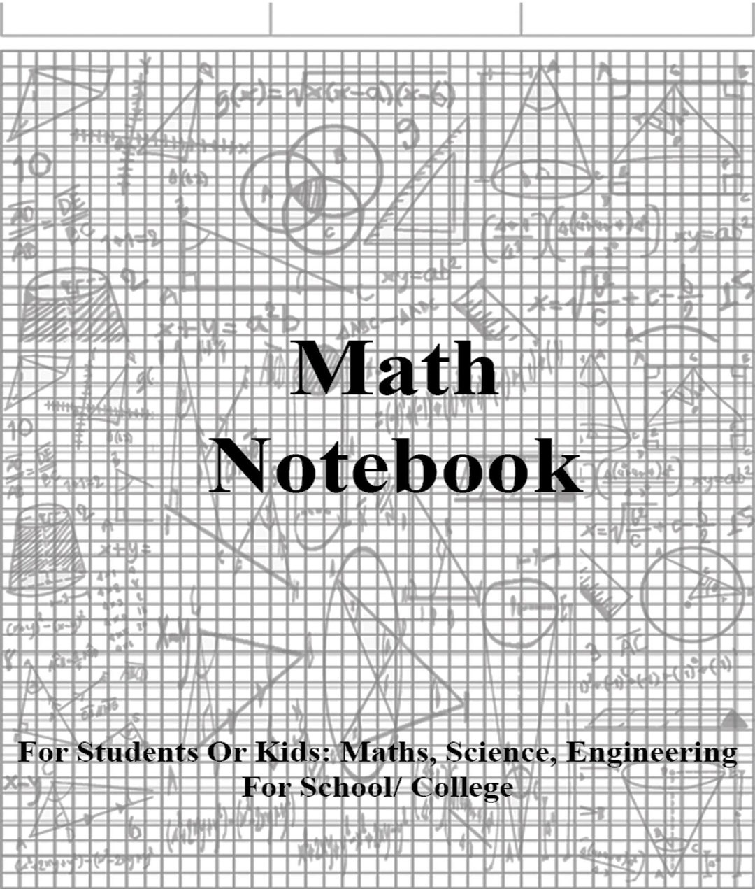 5mm Grid Paper Math Notebook, School Engineering (digital) - Etsy
