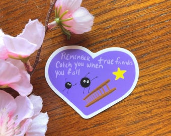 True Friends Sprite Sticker | Spirited Away Studio Ghibli Sticker