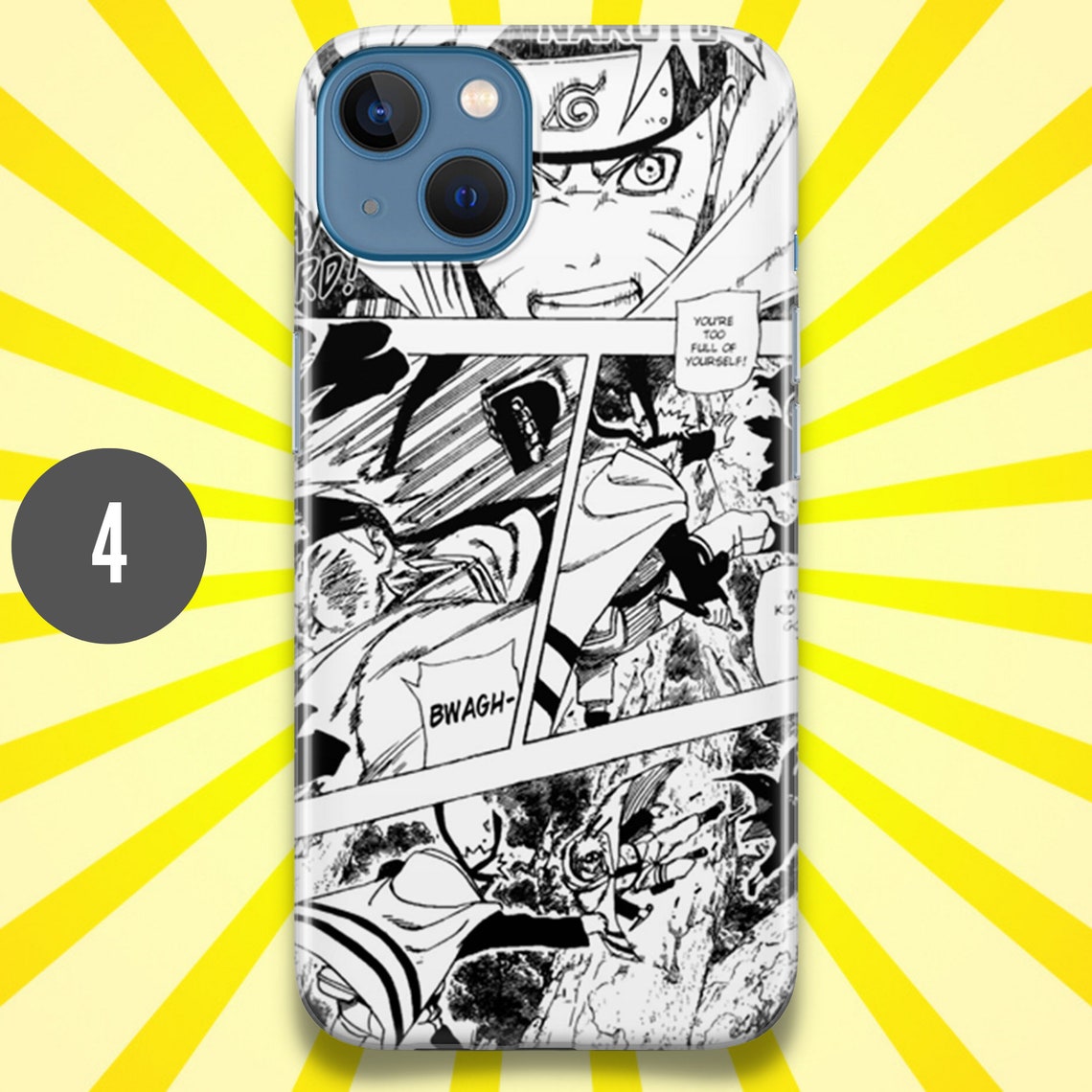 Naruto Manga Phone Case Apple Iphone 14 Pro for Case 13 12 Etsy