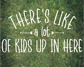 Lots of Kids Decal for Car Window Bumper