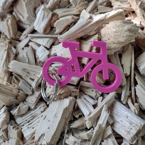 Porte-clés vélo Pink