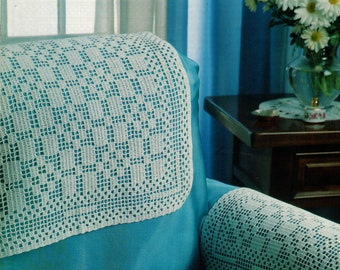 Cover Pattern Crochet Sofa Arm Covers Crochet Sofa Chair Cover
