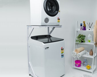 Dryer stand over washing machine sale