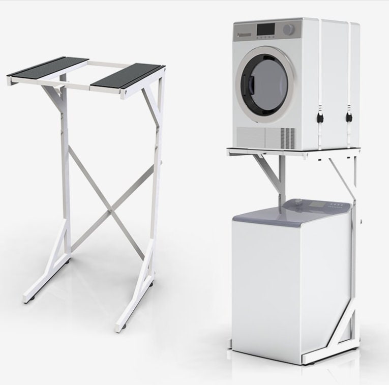 Dryer Stand Maxi: Adjustable Front Loading Washer Machine & Dryer