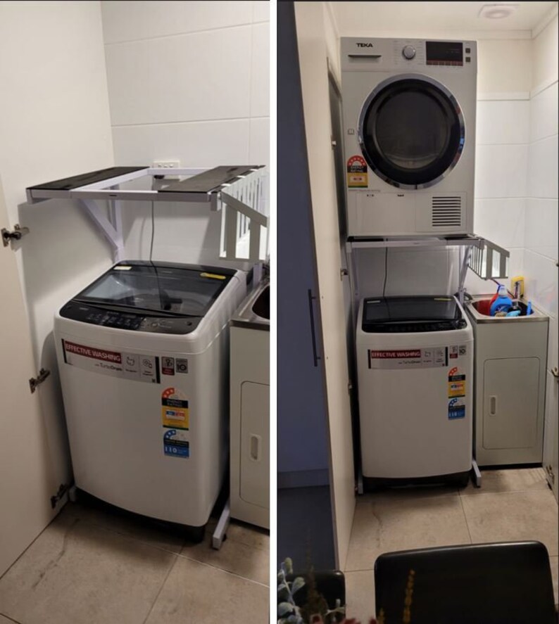 Dryer Stand Shelf for Top Loading Washing Machines and Clothes Etsy