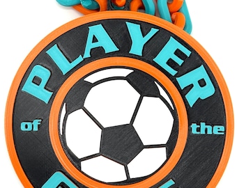 Soccer Player of the Game Hype Chain for Tournaments, Youth Leagues, and Coaches!
