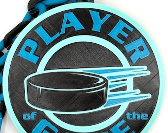 Hockey Player of the Game Hype Chain for Tournaments, Youth Leagues, and Coaches!