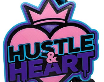 Hustle & Heart Softball Player of the Game Hype Chain for Tournaments, Youth Leagues, and Coaches!