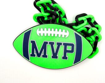 Football MVP Hype Chain for Tournaments, Youth Leagues, and Coaches!