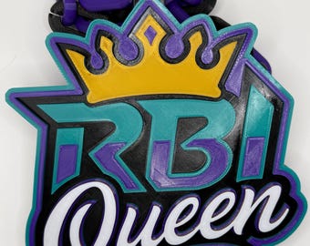 RIB Queen Softball Player of the Game Hype Chain for Tournaments, Youth Leagues, and Coaches!
