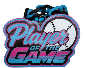Baseball Player of the Game Hype Chain for Tournaments, Youth Leagues, and Coaches!