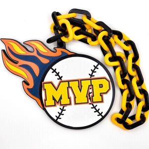 Honkbal MVP-ketting Ideaal voor toernooien, jeugdcompetities en coaches!