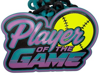 Softball Player of the Game Hype Chain for Tournaments, Youth Leagues, and Coaches!