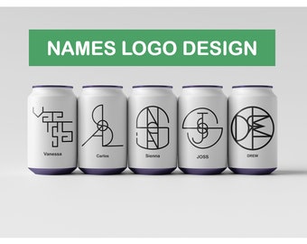 Name Logo SVG, Nameslogo, Tattoo-Design, Benutzerdefinierte Wort-Design, Tattoo-Design, Minimale Tattoo-Design