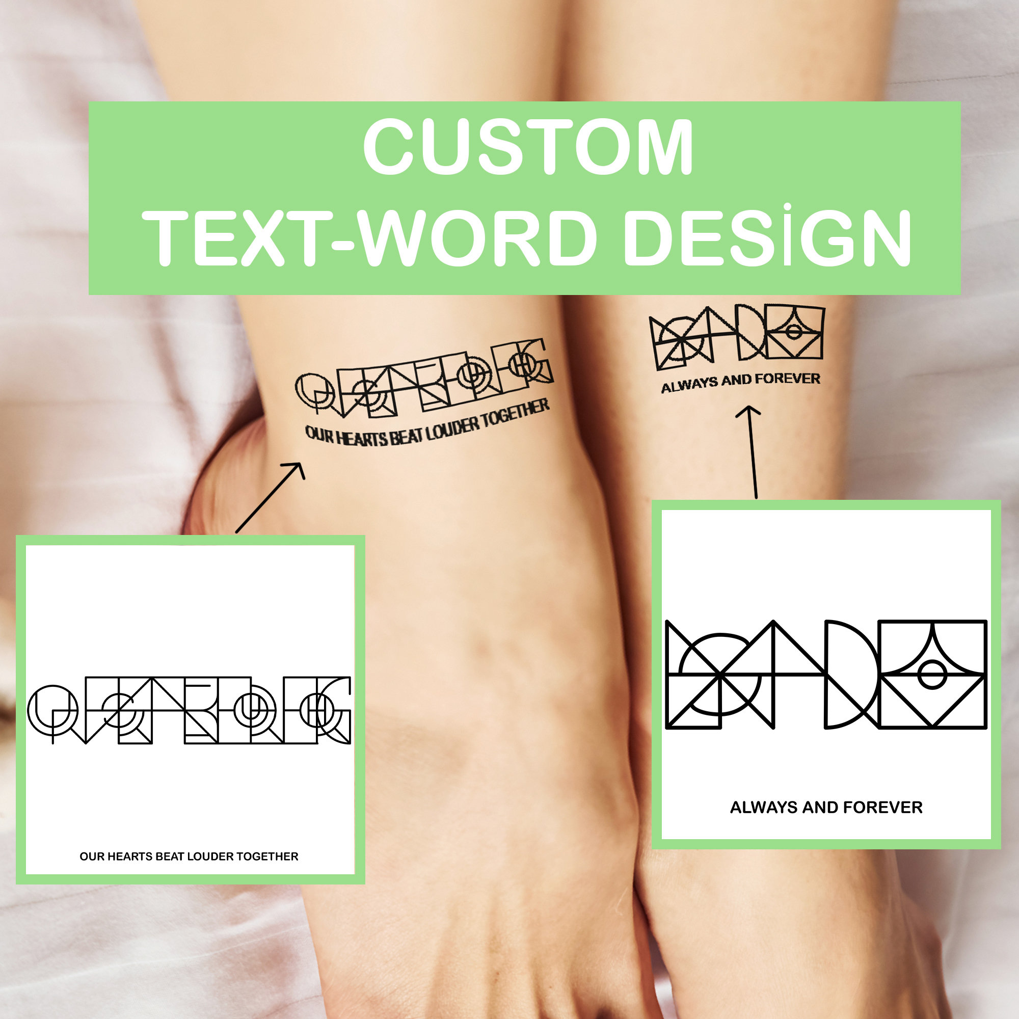 Ink that Speaks Volumes Word Tattoos  Self Tattoo